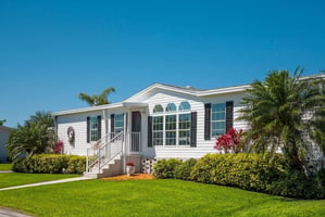 Mobile home being used as a vacation home